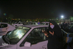 احیای شب نوزدهم رمضان در خودرو