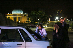 احیای شب نوزدهم رمضان در خودرو