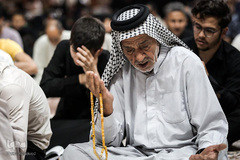 مراسم احیای شب قدر نوزدهم رمضان در حرم مطهر و نورانی مولای متقیان، حضرت علی(ع)