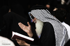 مراسم احیای شب قدر نوزدهم رمضان در حرم مطهر و نورانی مولای متقیان، حضرت علی(ع)