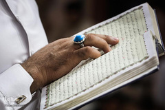 مراسم احیای شب قدر نوزدهم رمضان در حرم مطهر و نورانی مولای متقیان، حضرت علی(ع)