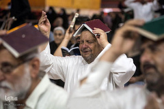 مراسم احیای شب قدر نوزدهم رمضان در حرم مطهر و نورانی مولای متقیان، حضرت علی(ع)