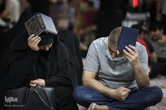 مراسم احیای شب قدر نوزدهم رمضان در حرم مطهر و نورانی مولای متقیان، حضرت علی(ع)