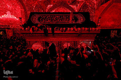 مراسم احیای شب قدر نوزدهم رمضان در حرم مطهر و نورانی مولای متقیان، حضرت علی(ع)