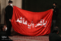 مراسم معنوی احیای شب قدر بیست و یکم ماه مبارک رمضان در میدان فلسطین