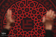 مراسم معنوی احیای شب قدر بیست و یکم ماه مبارک رمضان در میدان فلسطین