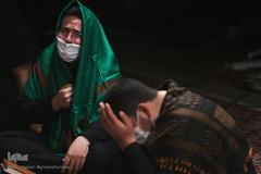 مراسم معنوی احیای شب قدر بیست و یکم ماه مبارک رمضان در میدان فلسطین