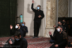 مراسم معنوی احیای شب قدر بیست و یکم ماه مبارک رمضان در میدان فلسطین