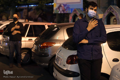 مراسم معنوی احیای شب قدر بیست و یکم ماه مبارک رمضان در میدان فلسطین