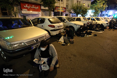 مراسم معنوی احیای شب قدر بیست و یکم ماه مبارک رمضان در میدان فلسطین