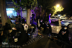 مراسم معنوی احیای شب قدر بیست و یکم ماه مبارک رمضان در میدان فلسطین