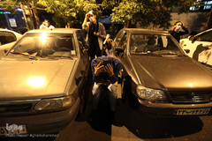 مراسم معنوی احیای شب قدر بیست و یکم ماه مبارک رمضان در میدان فلسطین