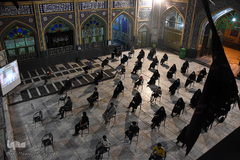 احیای شب بیست و یکم ماه رمضان/ امامزاده یحیی(ع) سمنان