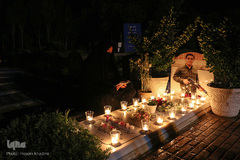 احیای شب بیست‌و‌یکم رمضان در گلزار شهدای اراک