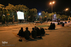 احیای شب بیست‌و‌یکم رمضان در گلزار شهدای اراک