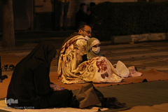 احیای شب بیست‌و‌یکم رمضان در گلزار شهدای اراک