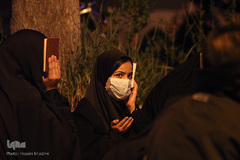 احیای شب بیست‌و‌یکم رمضان در گلزار شهدای اراک