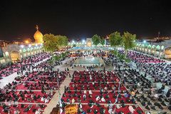 احیای شب بیست و سوم ماه رمضان در حرم شاهچراغ (ع)