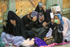 احیای شب بیست و سوم ماه رمضان در حرم شاهچراغ (ع)