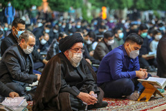 احیای شب بیست و سوم ماه رمضان در حرم شاهچراغ (ع)