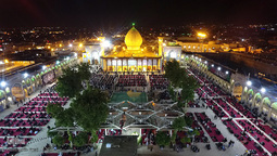 احیای شب بیست و سوم ماه رمضان در حرم شاهچراغ (ع)