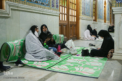 احیای شب بیست و سوم رمضان در امام زاده حسن (ع)