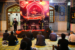 احیای شب بیست و سوم رمضان در امام زاده حسن (ع)