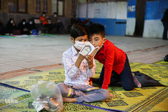 احیای شب بیست و سوم رمضان در امام زاده حسن (ع)