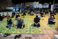احیای شب بیست و سوم رمضان در امام زاده حسن (ع)