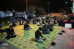 احیای شب بیست و سوم رمضان در امام زاده حسن (ع)