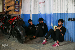 احیای شب بیست و سوم رمضان در امام زاده حسن (ع)