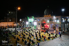 احیای شب بیست و سوم رمضان در امام زاده حسن (ع)