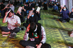 احیای شب بیست و سوم رمضان در امام زاده حسن (ع)