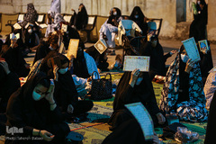 احیای شب بیست و سوم رمضان در امام زاده حسن (ع)