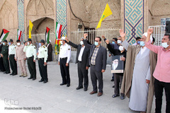 مراسم روز جهانی قدس در یزد‎