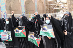 مراسم روز جهانی قدس در یزد‎