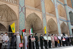 مراسم روز جهانی قدس در یزد‎