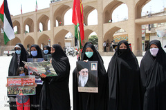 مراسم روز جهانی قدس در یزد‎