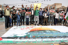 مراسم روز جهانی قدس در یزد‎