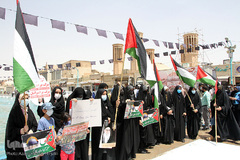 مراسم روز جهانی قدس در یزد‎