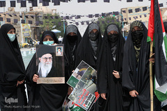 مراسم روز جهانی قدس در یزد‎