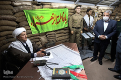 مراسم رونمایی از تندیس مرحوم آیت‌الله اکبر هاشمی‌ رفسنجانی در موزه انقلاب اسلامی و دفاع مقدس