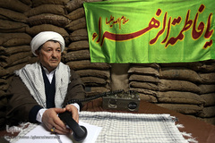  تندیس مرحوم آیت‌الله اکبر هاشمی‌ رفسنجانی در موزه انقلاب اسلامی و دفاع مقدس