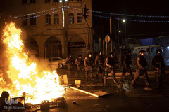 یورش وحشیانه صهیونیستها به فلسطینیان در مسجدالاقصی