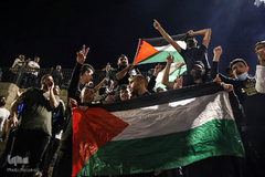 یورش وحشیانه صهیونیستها به فلسطینیان در مسجدالاقصی