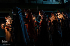 نیایش مسلمانان جهان در شب قدر ۲۷رمضان/ بویولالی، اندونزی