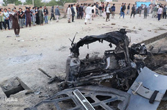 انفجار تروریستی مدرسه دخترانه سیدالشهداء در غرب کابل