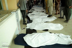 انفجار تروریستی مدرسه دخترانه سیدالشهداء در غرب کابل