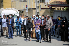 تجمع دختران مشهدی در محکومیت حمله تروریستی به مدرسه سیدالشهدا(ع) کابل