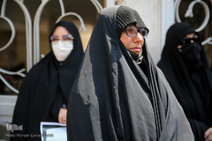 تجمع دختران مشهدی در محکومیت حمله تروریستی به مدرسه سیدالشهدا(ع) کابل